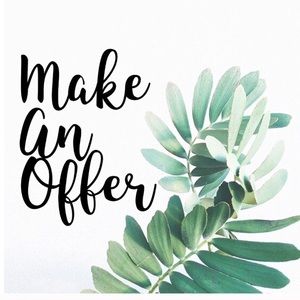 See something you like? Make me an offer!